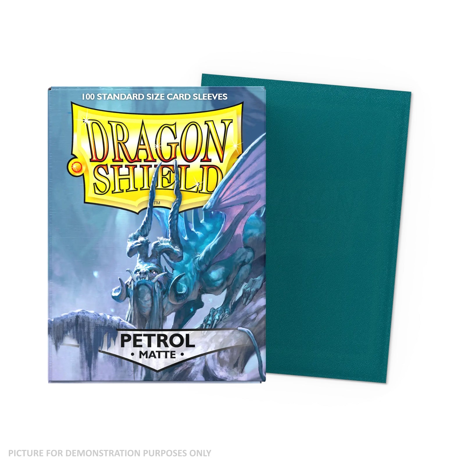 Dragon Shield 100 Standard Size Card Sleeves - Matte Petrol